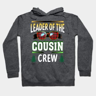 Leader Of The Cousin Crew Funny Christmas Family Costume T-Shirt Hoodie